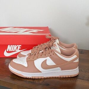 Nike Dunks- Rose Whisper (Worn Once)